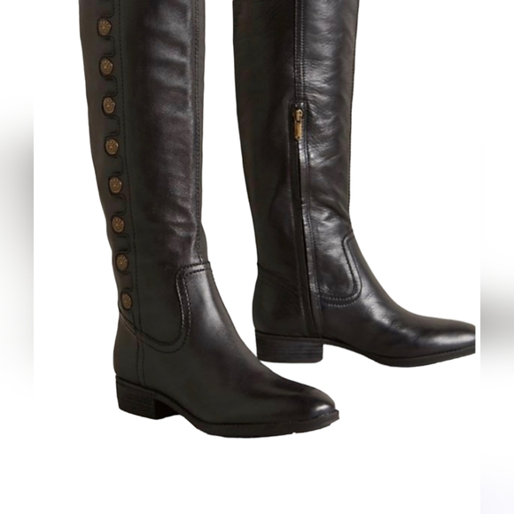 Sam Edelman Black Over the Knee Boots - Picture 2 of 11